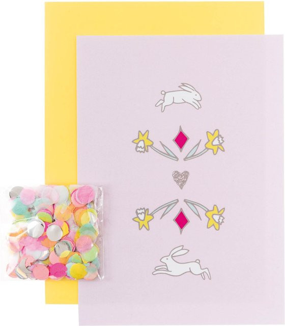 Rico Design Paper Poetry Grußkartenset Wonderland Hasen - Bild 1