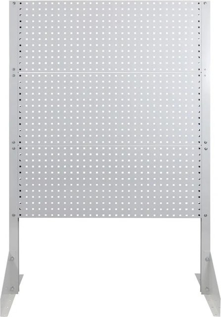 PROREGAL Werkzeugwand mit 3 Lochplatten in Lichtgrau, H x B x T: 171 x 106,5 x 73 cm - Bild 1