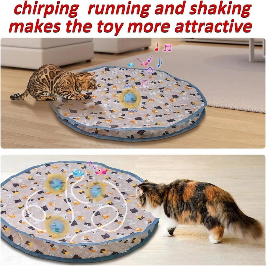 Oudun Intelligentes interaktives Katzenspielzeug Ball - Bild 2