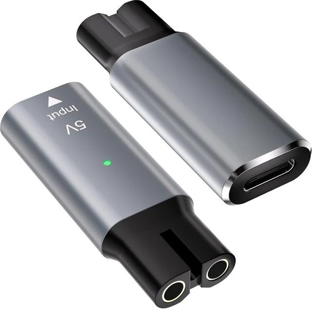 Philips OneBlade Typ-C Ladeadapter Konverter für Elektrorasierer QP2724 QP2834 QP4530 QP1924 QP1324 - Bild 1