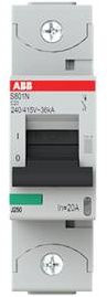 ABB S801N-C20 Leitungsschutzschalter 20A 230V Grau - Bild 1