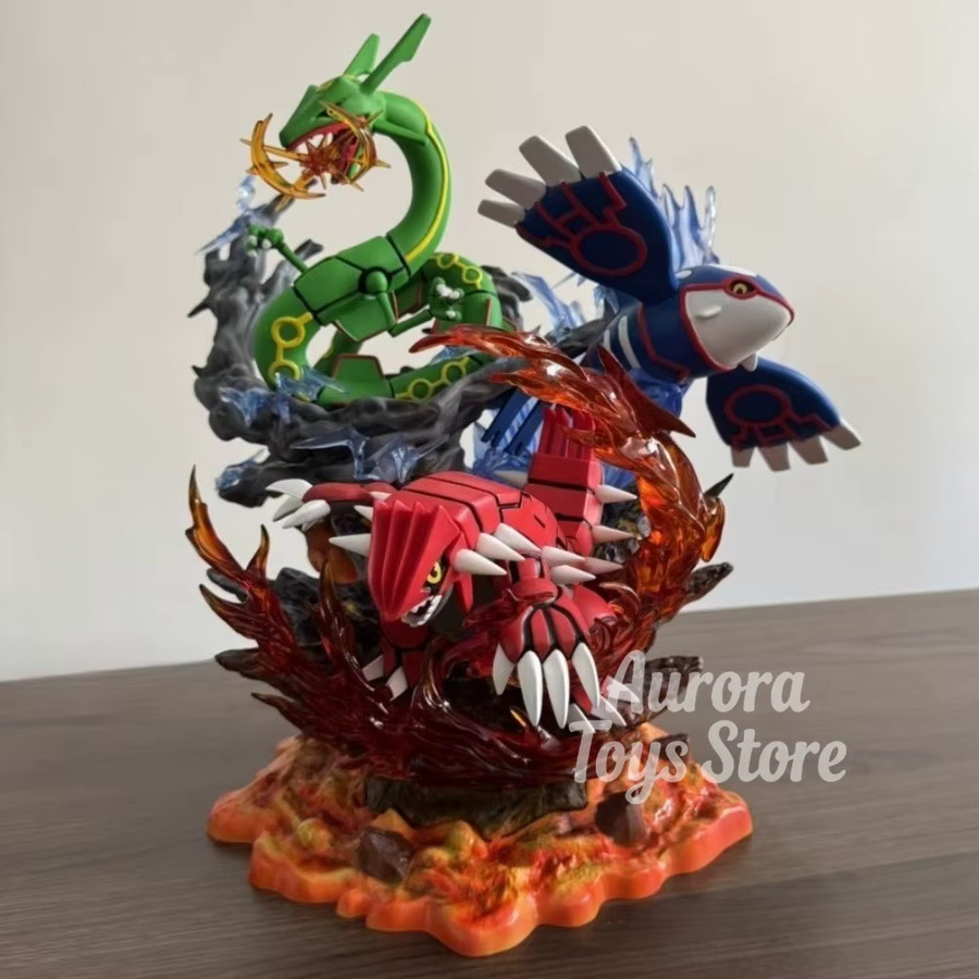 Bandai Pokémon Groudon Kyogre Rayquaza, Actionfiguren, 35cm - Bild 3