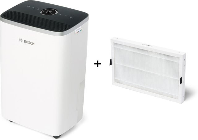 Bosch Home Comfort Dry Set mit Luftentfeuchter 4000 und Ersatzfilter in Weiß - Bild 1