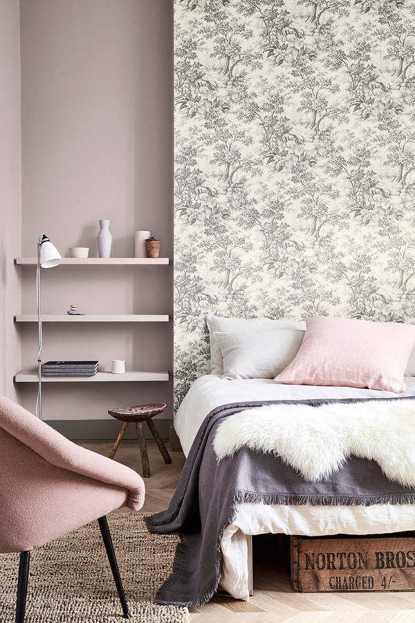Little Greene Absolute Matt Emulsion Wandfarbe Perennial Grey 245 Grau 10 l - Bild 1