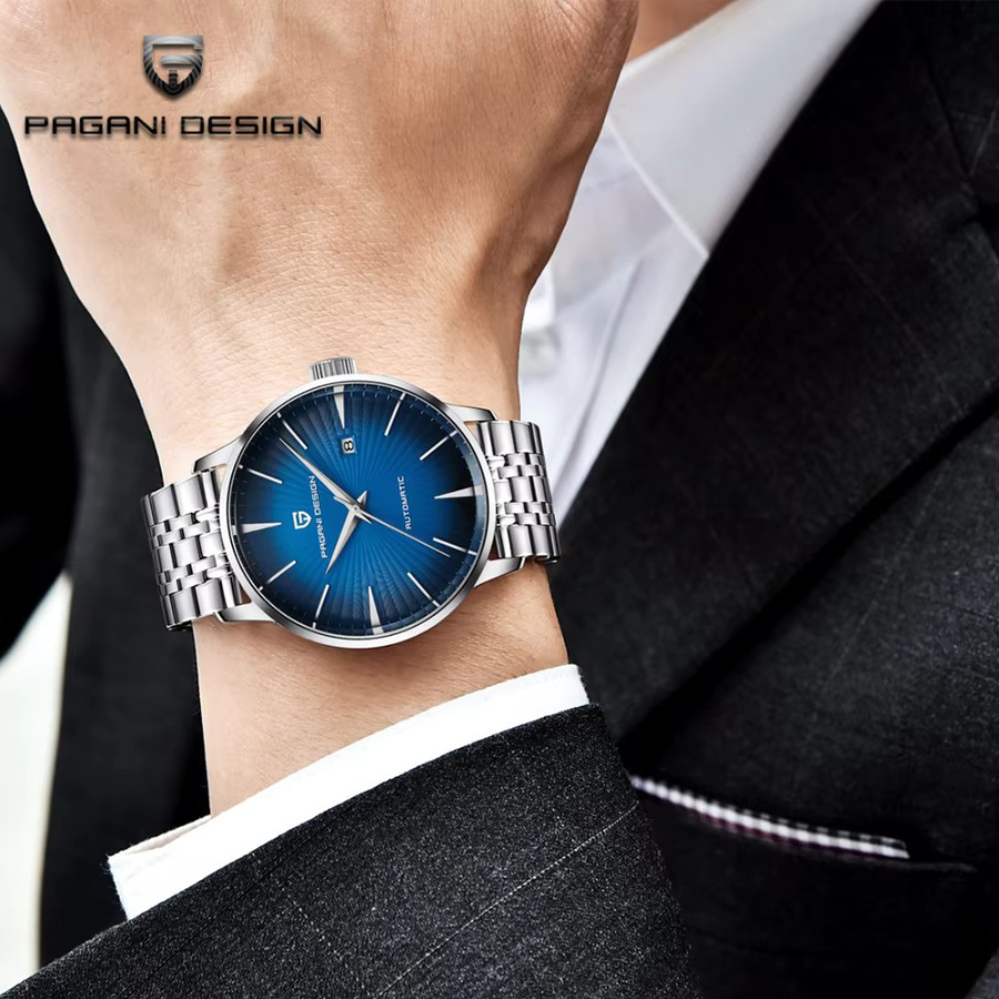 Pagani Design Armbanduhr, Automatik, Edelstahl, 43 mm, Herren - Bild 2