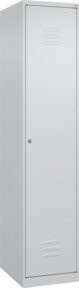 C+P Spind Classic PLUS Spind mit 1 Abteil in Grau, H x B x T: 185 x 40 x 50 cm, mit Zylinderschloss und Kleiderstange - Bild 1