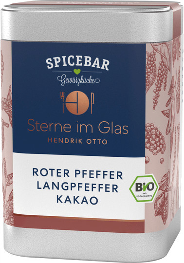 Spicebar Roter Pfeffer Langpfeffer Kakao Bio 90 g - Bild 1