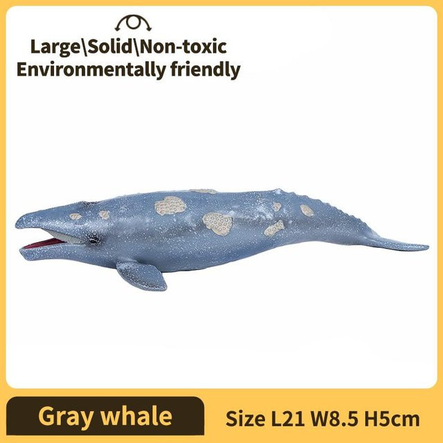 Yiran toy 1 Meeresleben Blauwal Weißer Hai, Actionfiguren, ab 3 Jahre - Bild 1