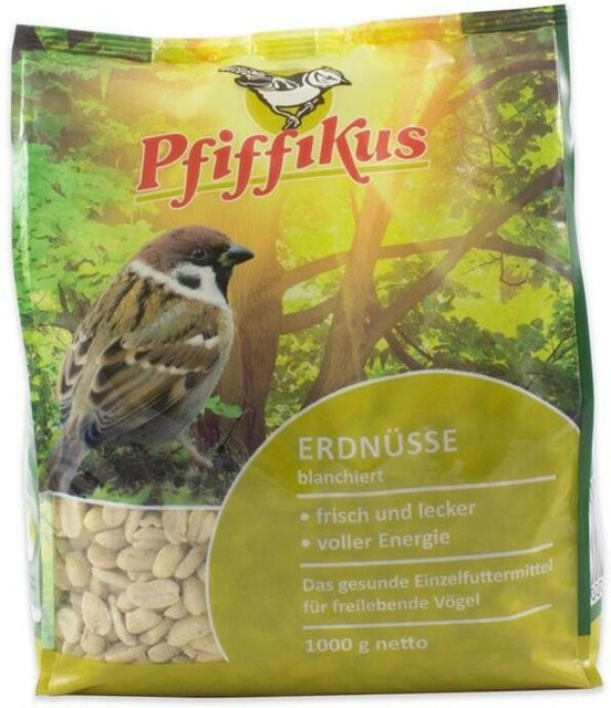 Pfiffikus Erdnüsse blanchiert, 1 kg - Bild 1