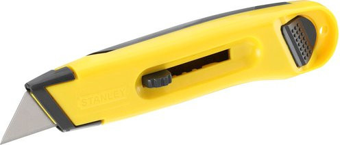 Stanley Universalmesser 0-10-088 mit einziehbarer 18mm Snap-Off Klinge in Gelb - Bild 2