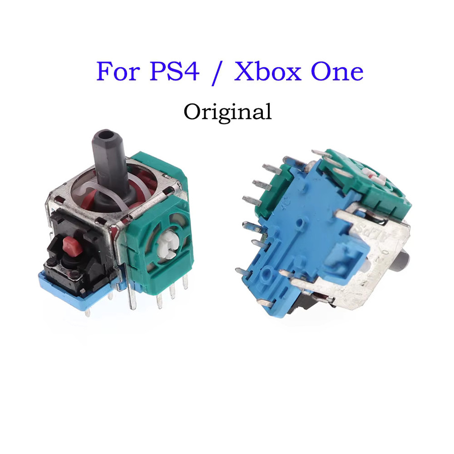 TingDong Ersatz-Analog-Sensor 3D-Joystick-Achse für PS5 PS4 Pro Slim PS3 PS2 und Xbox 360 Controller in Multicolour - Bild 2
