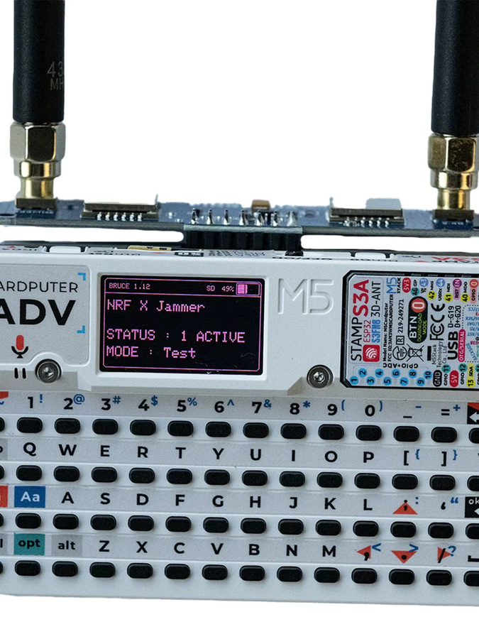 M5Stack Cardputer ADV RF-Modul 2-in-1 mit NRF24 und CC1101 Dual-Band-Board für stabiles 2,4G und 433M Signal - Bild 6