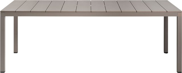 Nardi Rio Alu Fix Gartentisch aus Aluminium in Grau Matt, Breite: 210 cm - Bild 1