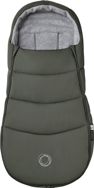 Bugaboo Fußsack aus Fleece in Grün mit reflektierenden Elementen und faltbarer Funktion - Bild 1