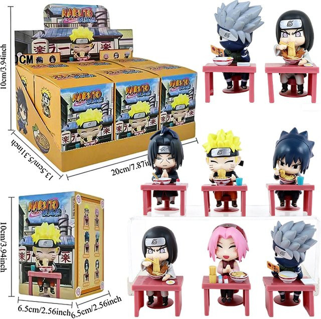 Bandai Naruto Instant-Nudeln, Aktionsmodell, Einzelfigur, Bunt / Mehrfarbig - Bild 1