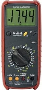 Digitalmultimeter Testboy 313 mit RMS und automatischem Messbereichsschutz bis 600 V AC/DC - Bild 2