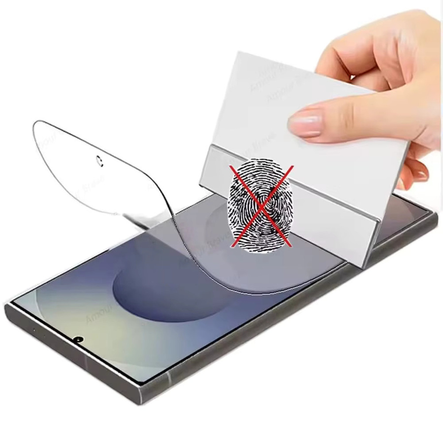 Matte Hydrogel-Displayschutzfolie für Samsung Galaxy S25 S24 S23 S22 S21 S20 Ultra Plus FE Edge in Transparent - Bild 5