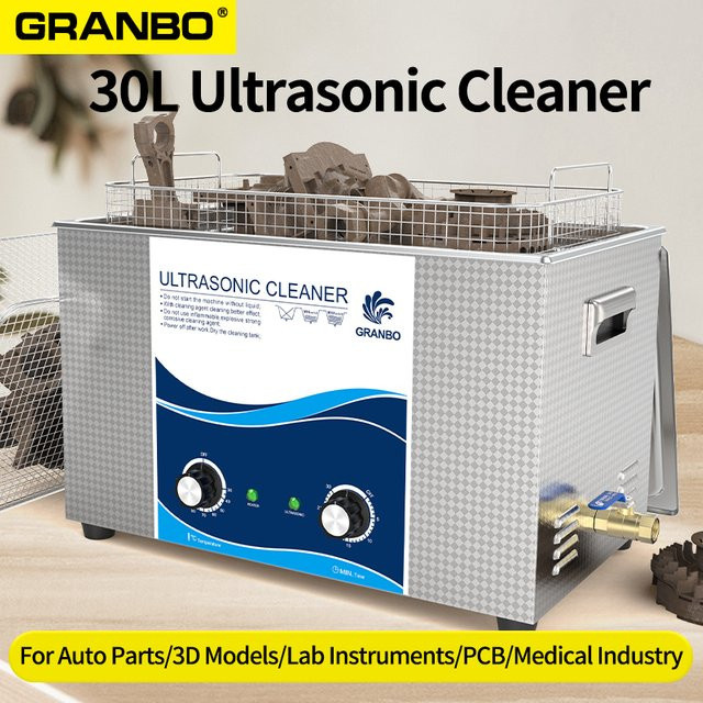 Granbo Ultraschallreiniger mit Heizfunktion aus Edelstahl in Silber, 30L - Bild 1
