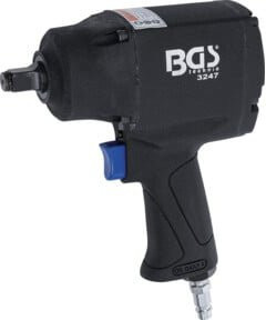 BGS Druckluft-Schlagschrauber 1/2 Zoll in Schwarz mit 1700 Nm Drehmoment - Bild 1