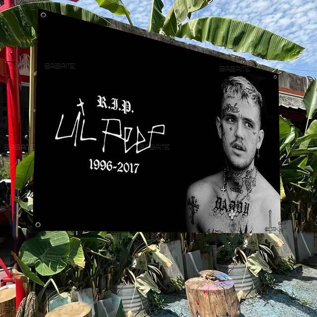 Potdemiel Geburtstagsparty Banner mit L-Lil P-Peep Druckmuster als hängende Dekoration - Bild 1