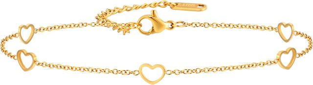Meaeguet Fußkettchen Edelstahl, Gold, Damen - Bild 1