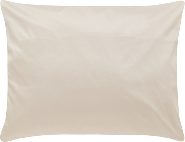 ERWIN M. Kissenbezug Tokio aus Mako-Satin in Weiß, B: 80 cm, H: 40 cm - Bild 1