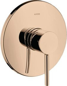 Hansgrohe Axor Starck UP Fertigmontageset mit Einhebelmischer und Pin-Griff in Rosegold - Bild 1