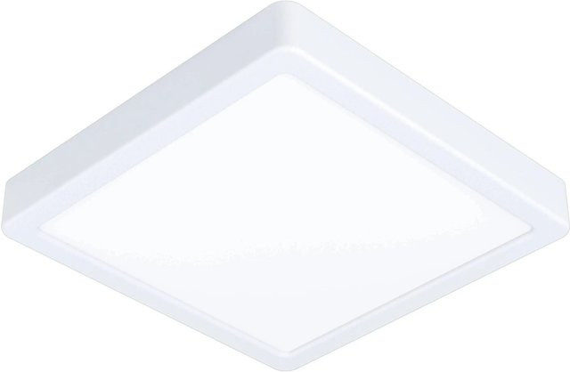 Eglo LED Aufbauleuchte Fueva eckig in Weiß mit Cool White Licht - Bild 2