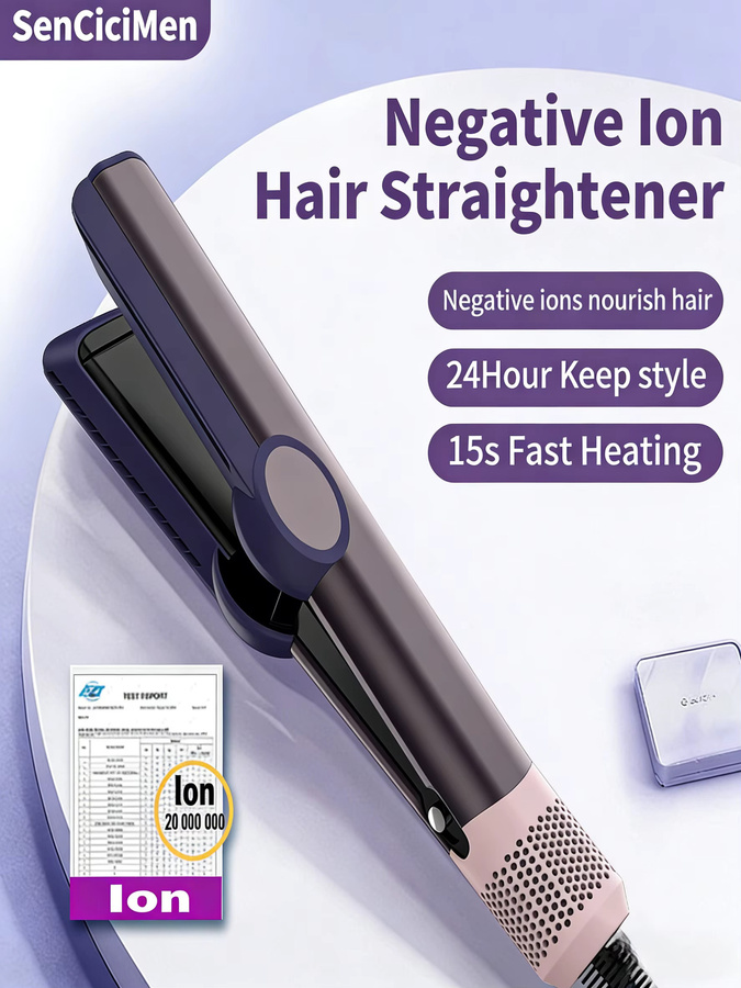 SenCiciMen Haarglätter & Haartrockner mit Negativ-Ionen, Herren - Bild 4
