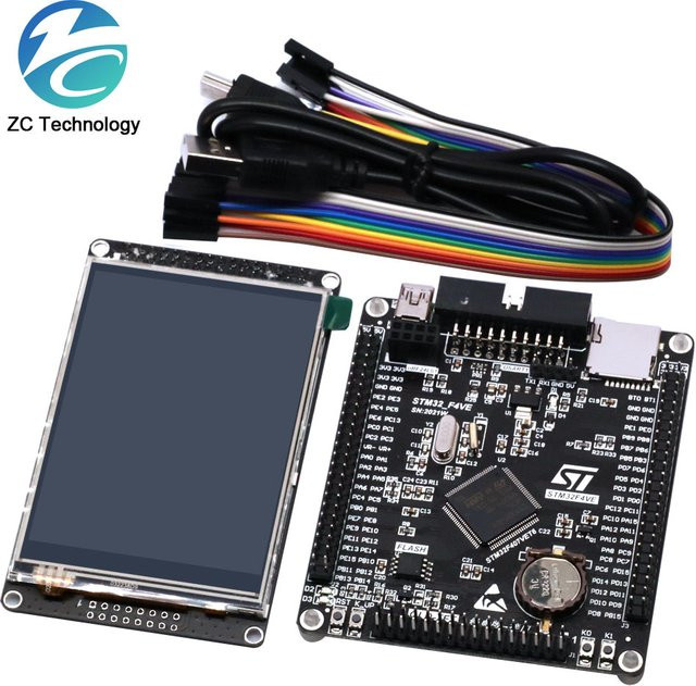 STM32F407VET6 Entwicklung Board Cortex-M4 ARM Core Board mit 3,2 Zoll LCD TFT Touch Screen in Schwarz - Bild 1