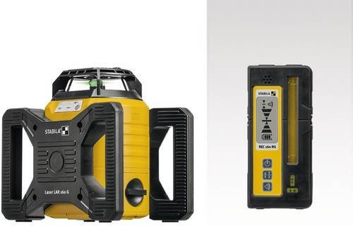 Stabila Rotationslaser LAR 160 G Set 4-teilig in Grün/Gelb mit 600 m Reichweite - Bild 1