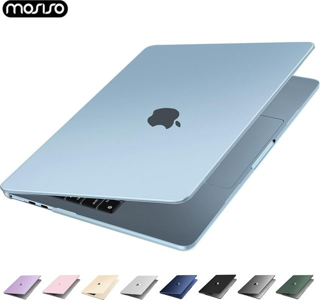 MOSISO Schutzhülle für MacBook Air M4 13 und 15 Zoll sowie MacBook Pro 14 und 16 Zoll in Blau - Bild 1