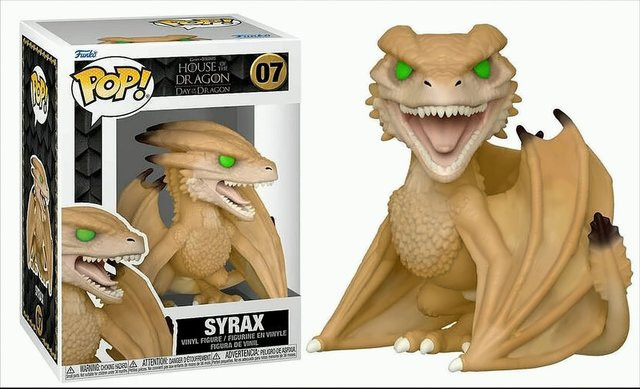 Funko House of the Dragon Syarx Dragon, Einzelfigur - Bild 1