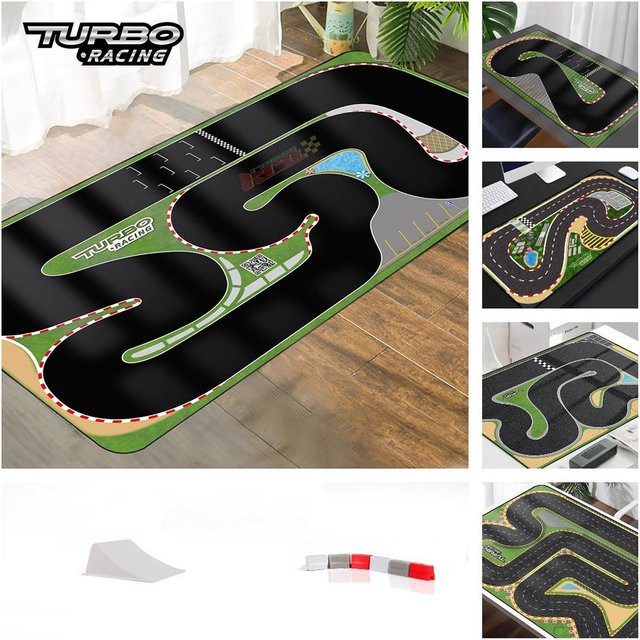Turbo Racing Track Runway Matte, Mini Fernbedienung Auto Desktop Track - Bild 1