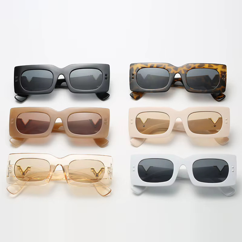 Owl City Sonnenbrille, quadratisch, Vollrand, Kunststoff, schwarz - Bild 3