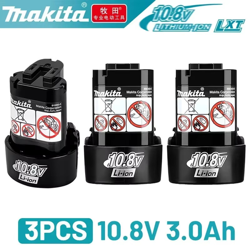 Makita Ersatz-Akku BL1030 10,8V in Schwarz - Bild 5