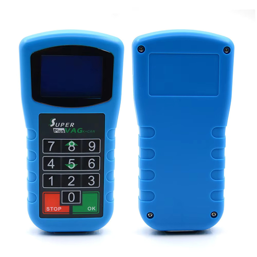 YIQIXIN Super VAG K CAN Plus 2,0/4,8 OBD2 Diagnosegerät für Audi VW Skoda Seat in Blau mit Pin Code Reader, Airbag Reset und Schlüssel Programmierer - Bild 2