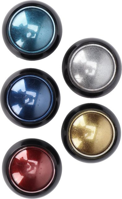 Koogeelife Nagelpuder, Glitzer, Spiegeleffekt, gray - Bild 1