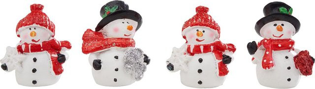 VBS Mini Schneemann Frosty in Weiß aus Polyresin für die Tischdekoration - Bild 1