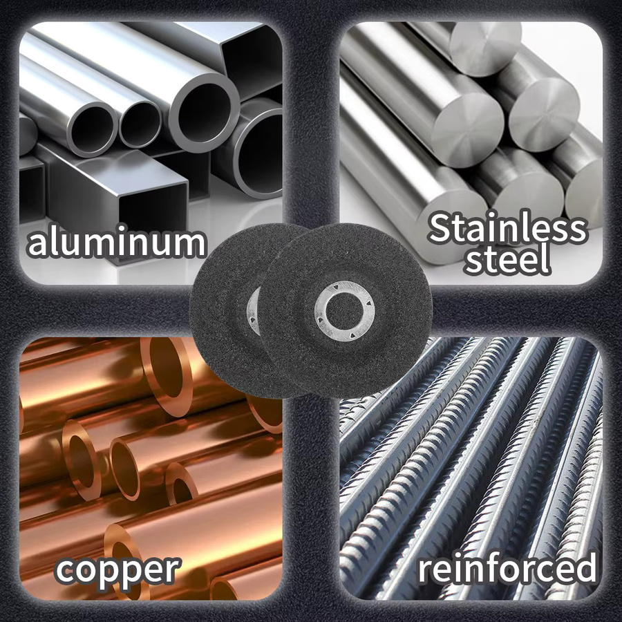 NuoDunco 8er Set Metall Trennscheiben und Schleifräder für Metall, Holz und PVC, Durchmesser: 75 mm, Farbe: Schwarz - Bild 5