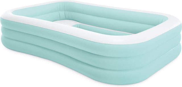 INTEX Play Center Family Lounge Pool Planschbecken, türkis, B/T/H: 264 x 165 x 56 cm - Bild 1