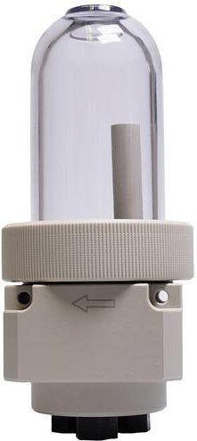 Jumo Durchfluss-Sensor 00327603 aus transparentem Kunststoff - Bild 1