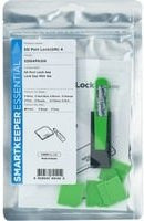 SMARTKEEPER ESSENTIAL Micro SD Port Lock MSD04 mit Lock Key Mini U04 Einsteckschloss in Grün - Bild 1