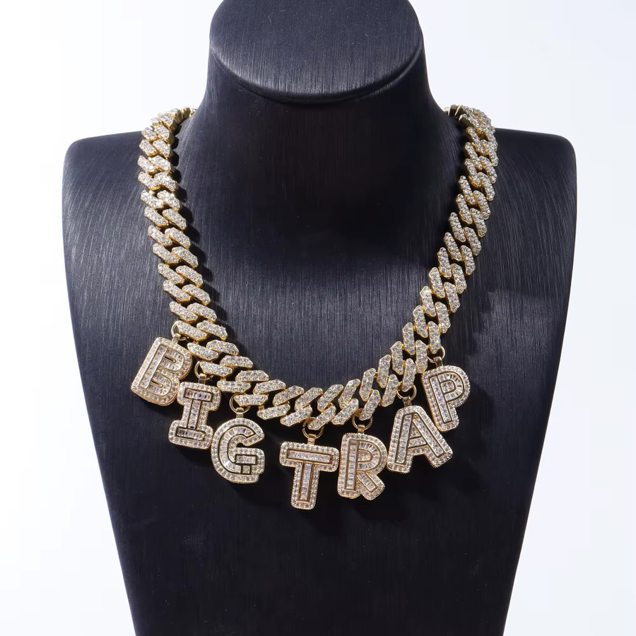 DOBLING Halskette, Gold, Zirkonia, Unisex - Bild 1