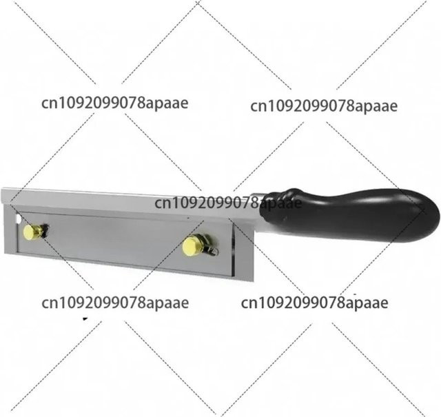Gitarren-Bund-Schlitzsägen-Werkzeug in Silber zur Installation und Reparatur von Bunddraht für elektrische und akustische Gitarren - Bild 1