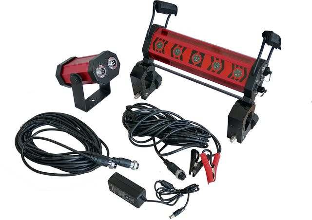 HeiPoe YD360A Laser-Instrument für Ingenieurwesen mit Laser-Empfänger und Laser-Nivelliergerät in Grün und Rot - Bild 1