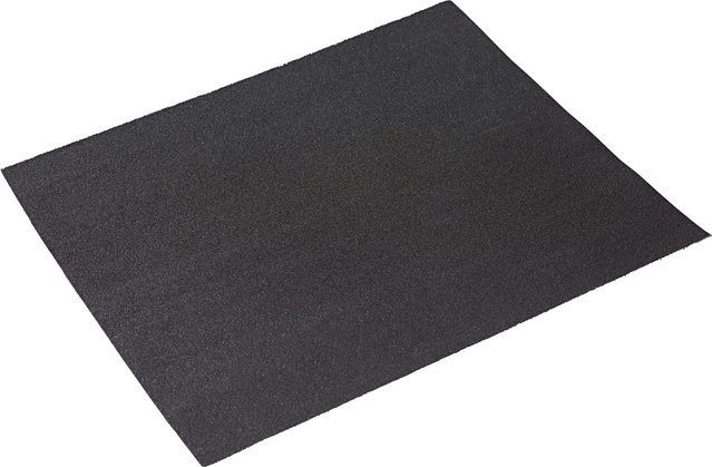LUX-TOOLS Metall-Schleifpapier K100 Schwarz für die Handbearbeitung - Bild 1