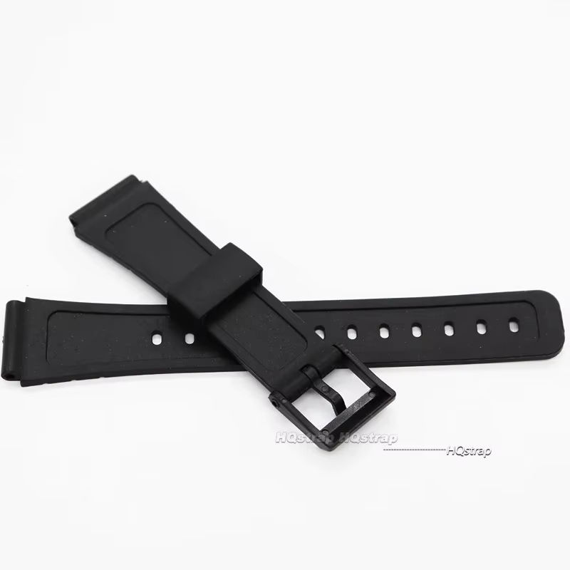 HQstrap Uhrenarmband Silikon, Schwarz, Unisex - Bild 6