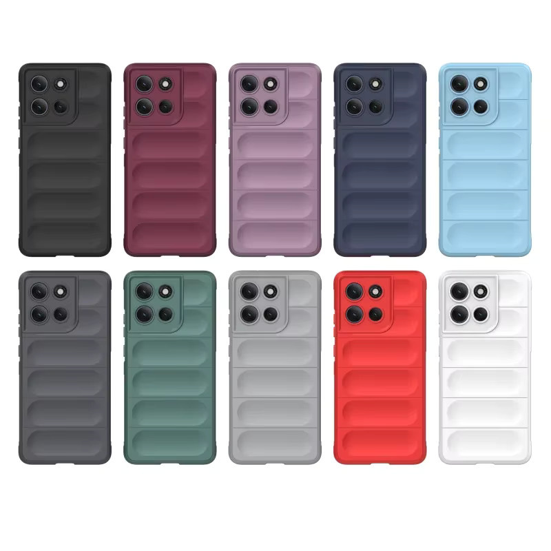 Rugger Armor stoßfeste TPU Hülle mit Airbag Touch Feeling für Motorola Moto G86 Power 5G und Moto G100 Pro in Schwarz - Bild 3