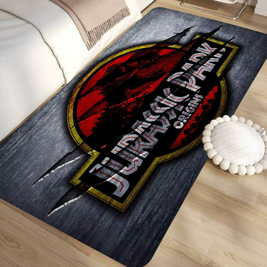 Potdemiel J-Jurassic Park Druckteppich, waschbar und rutschfest für Wohnzimmer, Küche oder Sofa - Bild 2